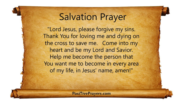 Salvation prayer